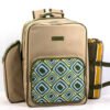 PB-09(3) picnic bag backpack for 6 persons PB-09